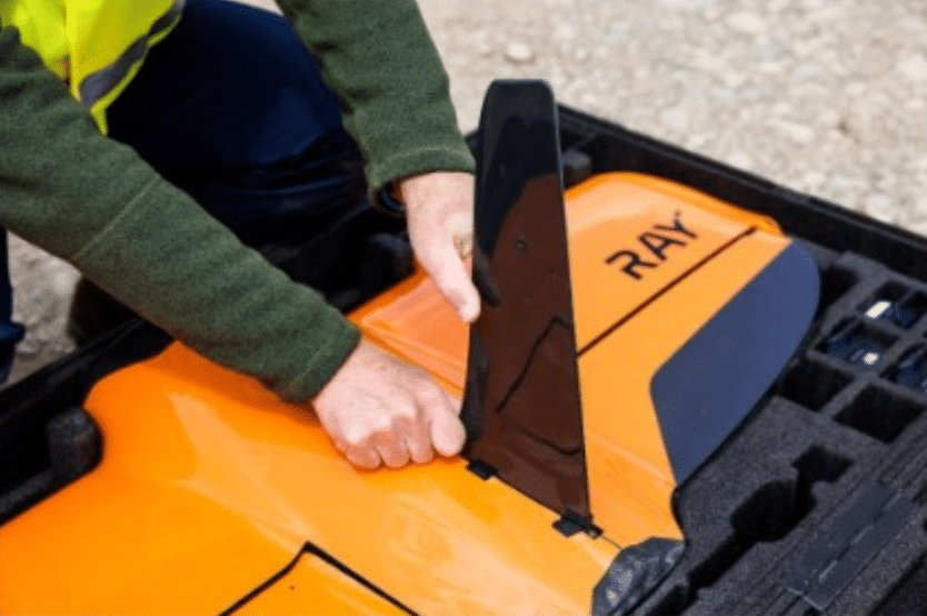 WingtraRAY Fin (Landing gear)